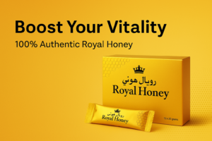 Royal Honey Product Banner